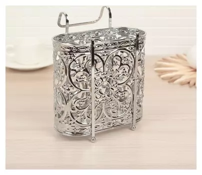 Сушилка для столовых приборов 15,4×8×19 см, овальная