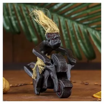 Сувенир "Абориген на байке"