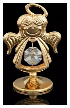 Сувенир «Ангел», с кристаллом сваровски, 6,5 см