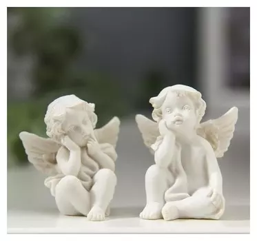 Сувенир "Ангелок отдыхающий"