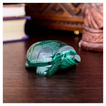 Сувенир "Черепаха большая", натуральный малахит