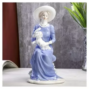 Сувенир "Дама с котенком"