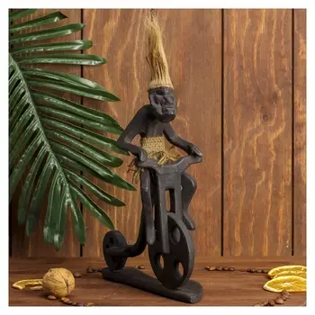 Сувенир дерево "Абориген на велике" 20х23х7 см