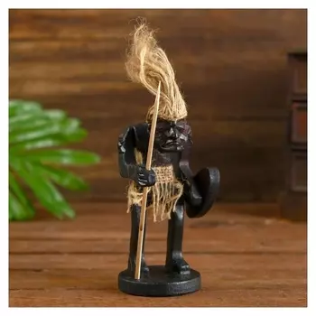 Сувенир дерево "Абориген-рыцарь" 30 см