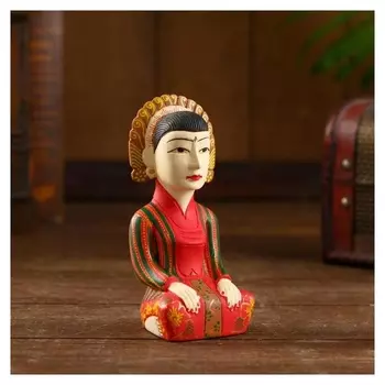 Сувенир дерево "Богослужение" батик 7х6х14 см