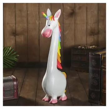 Сувенир дерево "Единорог" 10х15х50 см