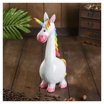 Сувенир дерево "Единорог" 7,5х11х26 см