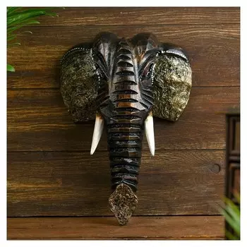 Сувенир дерево "Голова слона" 21х8х30 см