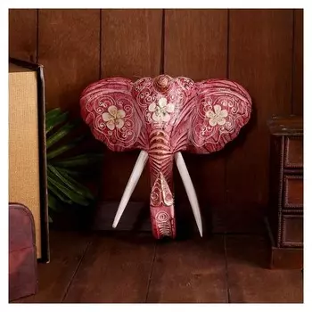 Сувенир дерево "Голова слона" 28х26х10,5 см