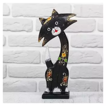 Сувенир дерево "Кошечка" 11х4,5х25 см