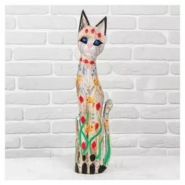 Сувенир дерево "Кошечка" 17х7х60 см
