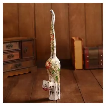 Сувенир дерево "Кошечка" 7х4х35 см