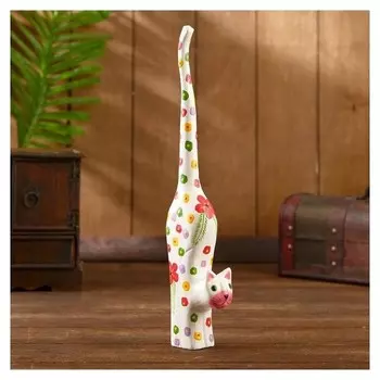 Сувенир дерево "Кошечка" 7х4х35 см