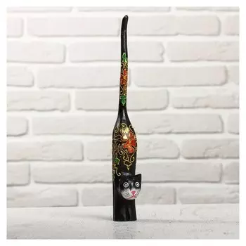 Сувенир дерево "Кошечка" 7х4х35 см