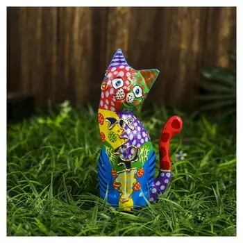 Сувенир дерево "Кошка" 12х4х21 см