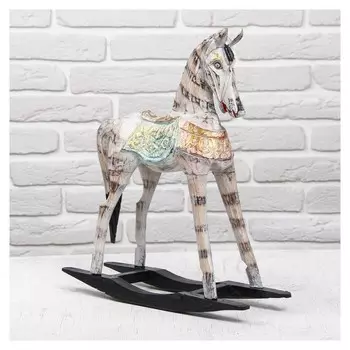 Сувенир дерево "Лошадка-качалка" 40х40х12 см