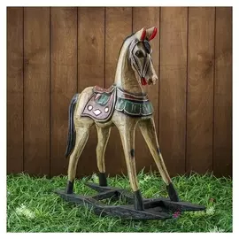 Сувенир дерево "Лошадка качалка" 45х12х45 см