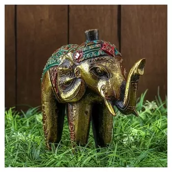 Сувенир дерево "Мировые слоны" 24х8х20 см