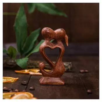 Сувенир дерево "Парочка" 10х5х2 см