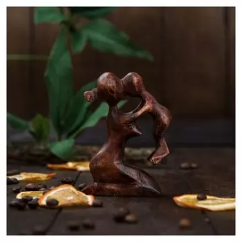 Сувенир дерево "Счастье в руках" 10х6х2 см