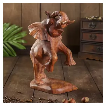 Сувенир дерево "Слон" на дыбах 25х13х10 см