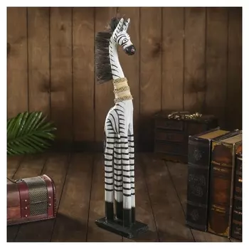 Сувенир дерево "Зебра" 60 см