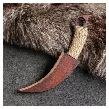 Сувенир деревянный Керамбит 22 см