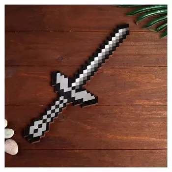 Сувенир деревянный Меч стража цитадели "Пиксель", 37 см