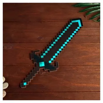 Сувенир деревянный Меч тёмного эльфа "Пиксель", 37 см