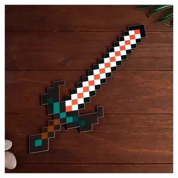 Сувенир деревянный Меч вампира "Пиксель", 37 см