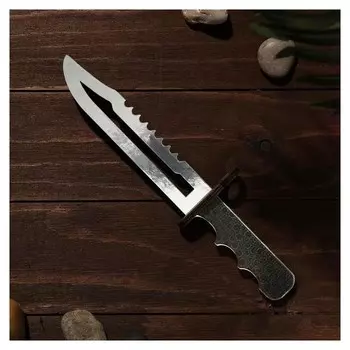 Сувенир деревянный «Штык нож», серое лезвие