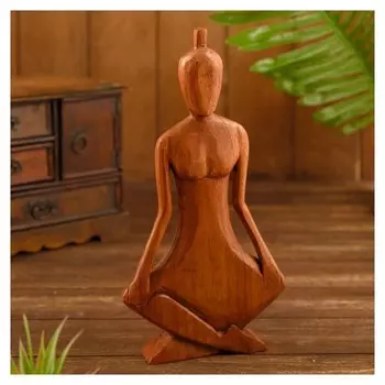 Сувенир "Девушка йога" 30 см