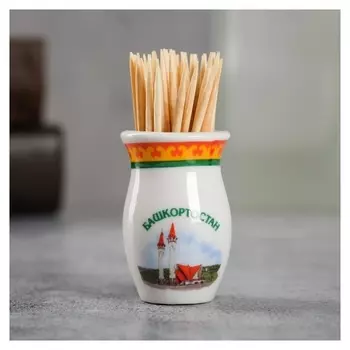 Сувенир для зубочисток в форме кувшина «Башкортостан»