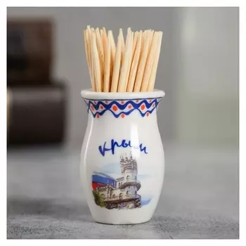 Сувенир для зубочисток в форме кувшина «Крым»