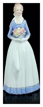 Сувенир "Джулия с розами"