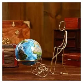 Сувенир глобус "Жизнь на колёсах" 31х13х26 см