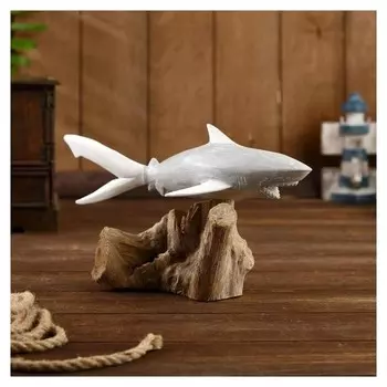 Сувенир из дерева "Акула" 30х13х13 см