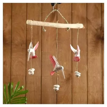 Сувенир из дерева "Белый ибис" 22х30х5 см