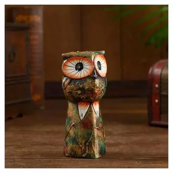 Сувенир из дерева "Умная сова" 7х6х15 см