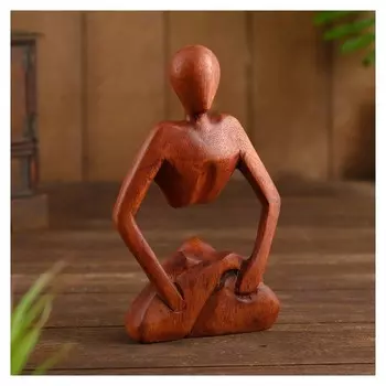 Сувенир "Йога" тёмный, 20 см