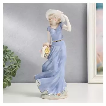 Сувенир керамика "Цветочница" 30х11,5х8 см