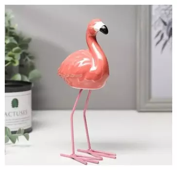 Сувенир керамика "Фламинго" 18х9х5,5 см