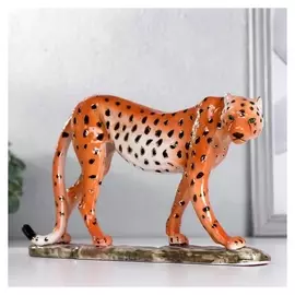 Сувенир керамика "Гепард" 15х26,8х5,2 см