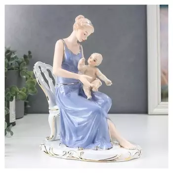 Сувенир керамика "Мать и дитя" 24х18х13 см