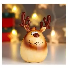 Сувенир керамика "Олешка" 13х8,5х7,8 см