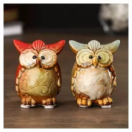 Сувенир керамика "Совёнок пучеглазый" 7х5х5 см 2554013