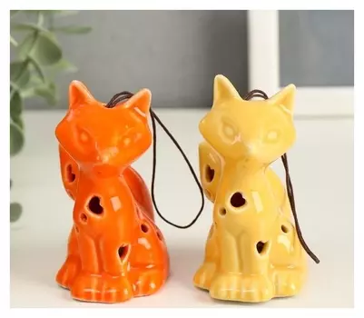 Сувенир керамика свет "Лисичка" 9х5,5х4,5 см