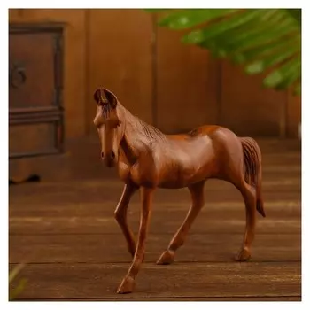 Сувенир "Конь" дерево 20х5х15 см