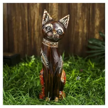 Сувенир "Кошка скромница"