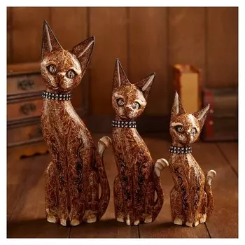 Сувенир "Кошки рыжухи", набор 3 шт.